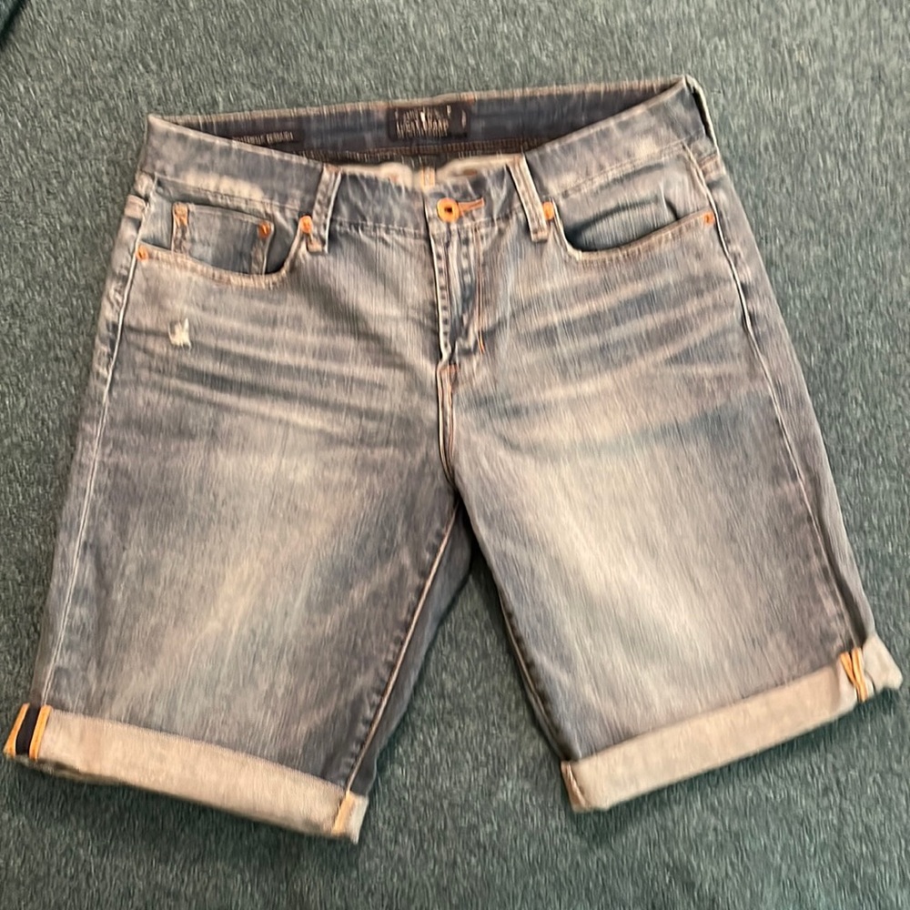 Lucky Brand Boardwalk Bermuda denim shorts